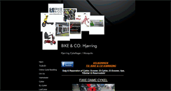 Desktop Screenshot of hj-cykellager.dk